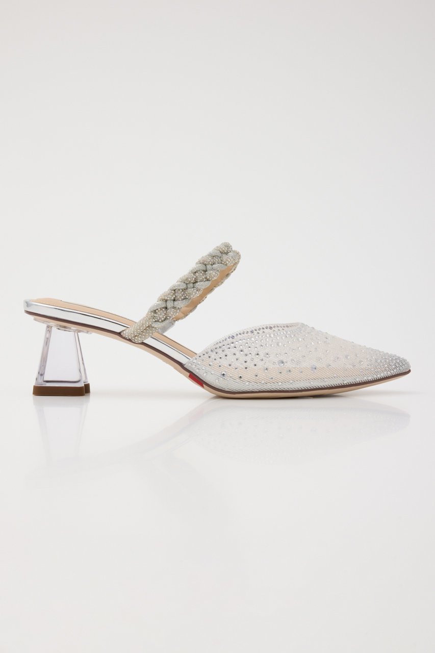 【スタッカート/STACCATO】のデリルヌーディークリアミュール 人気、トレンドファッション・服の通販 founy(ファニー) 　ファッション　Fashion　レディースファッション　Fashion for Women　クリスタル　Crystal, Swarovski　サンダル　Sandals, Summer Shoes　ストーン　Stone, Gem-Like　other-4|ID: prp329100004390378 ipo3291000000034940168