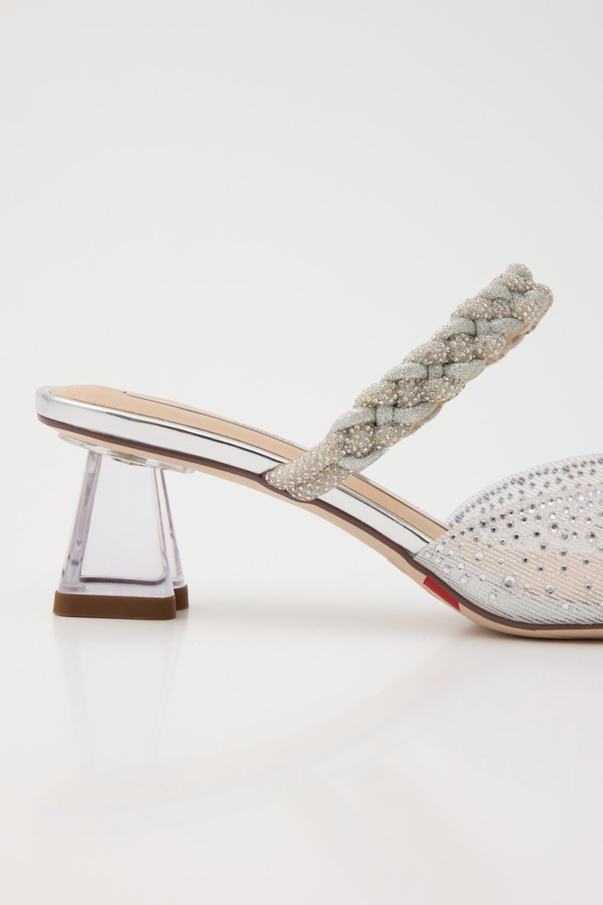 【スタッカート/STACCATO】のデリルヌーディークリアミュール 人気、トレンドファッション・服の通販 founy(ファニー) 　ファッション　Fashion　レディースファッション　Fashion for Women　クリスタル　Crystal, Swarovski　サンダル　Sandals, Summer Shoes　ストーン　Stone, Gem-Like　other-6|ID: prp329100004390378 ipo3291000000034940170