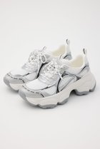 【スタッカート/STACCATO】のメルローボリュームナッツスニーカー 人気、トレンドファッション・服の通販 founy(ファニー) ファッション Fashion レディースファッション Fashion for Women インソール Shoe Insole スニーカー Sneakers, Trainers フェミニン Feminine, Girly ベーシック Basic, Essential メッシュ Mesh, Net Fabric 厚底 Platform Shoes 軽量 Lightweight, Ultra Light thumbnail ホワイト|ID: prp329100004390386 ipo3291000000035059221