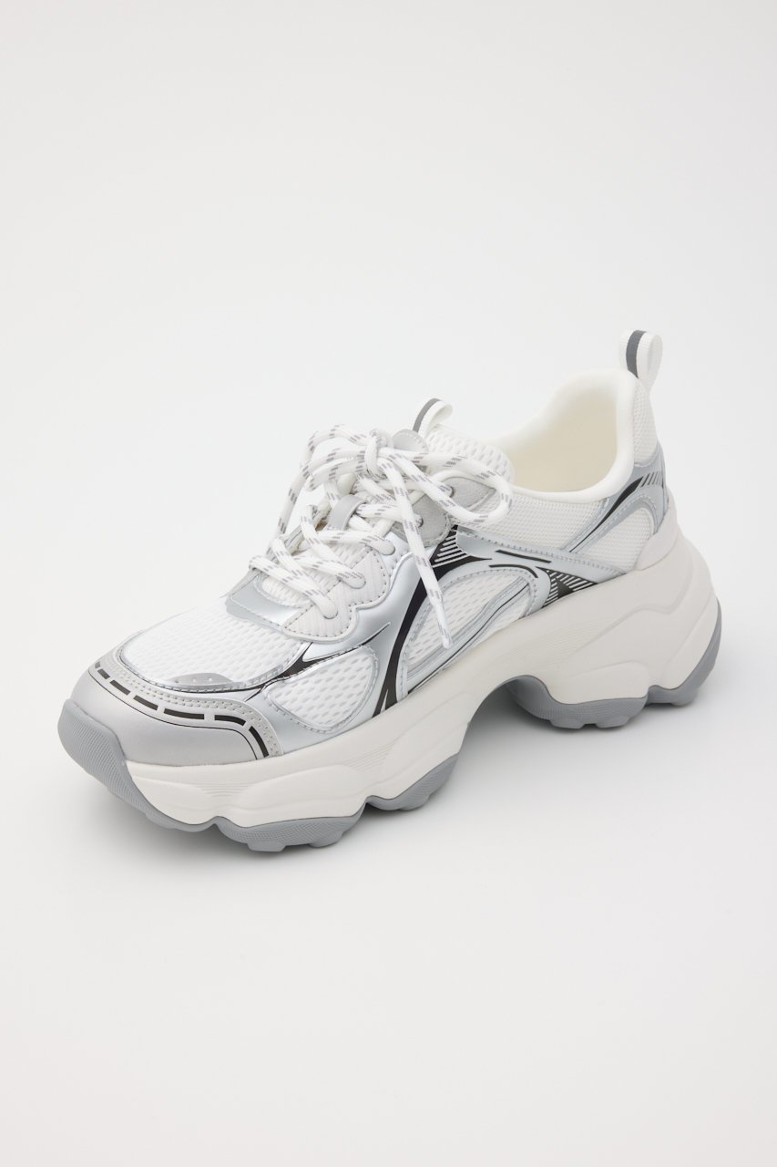 【スタッカート/STACCATO】のメルローボリュームナッツスニーカー 人気、トレンドファッション・服の通販 founy(ファニー) 　ファッション　Fashion　レディースファッション　Fashion for Women　インソール　Shoe Insole　スニーカー　Sneakers, Trainers　フェミニン　Feminine, Girly　ベーシック　Basic, Essential　メッシュ　Mesh, Net Fabric　厚底　Platform Shoes　軽量　Lightweight, Ultra Light　other-8|ID: prp329100004390386 ipo3291000000035059241