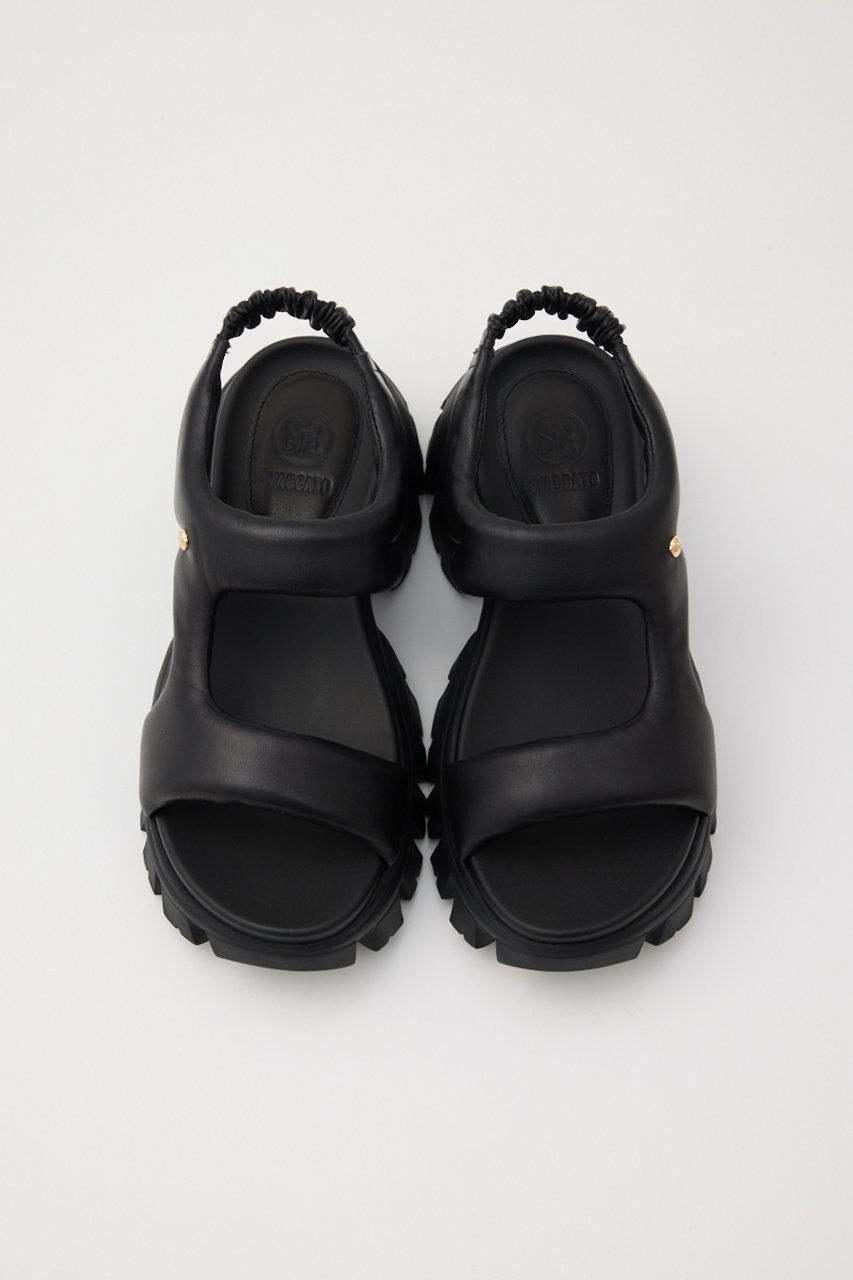 【スタッカート/STACCATO】のパテッドラギッドソールサンダル 人気、トレンドファッション・服の通販 founy(ファニー) 　ファッション　Fashion　レディースファッション　Fashion for Women　おすすめ　Recommended / Our Picks　サンダル　Sandals, Summer Shoes　スポーツ　Sports, Activewear　ソックス　Socks, Hosiery　フィット　Fit, Slim Fit　フォルム　Silhouette, Form　人気　Popular, Best Seller　再入荷　Restock / Back in Stock　定番　Standard, Basic Item　other-3|ID: prp329100004390388 ipo3291000000034939732