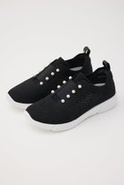 【スタッカート/STACCATO】のミニマルパールライトスリッポン 人気、トレンドファッション・服の通販 founy(ファニー) ファッション Fashion レディースファッション Fashion for Women ストーン Stone, Gem-Like スニーカー Sneakers, Trainers パール Pearl, Pearl Accent メッシュ Mesh, Net Fabric 軽量 Lightweight, Ultra Light thumbnail ブラック|ID: prp329100004390390 ipo3291000000036037054
