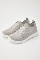 【スタッカート/STACCATO】のミニマルパールライトスリッポン 人気、トレンドファッション・服の通販 founy(ファニー) ファッション Fashion レディースファッション Fashion for Women ストーン Stone, Gem-Like スニーカー Sneakers, Trainers パール Pearl, Pearl Accent メッシュ Mesh, Net Fabric 軽量 Lightweight, Ultra Light thumbnail グレー|ID: prp329100004390390 ipo3291000000036037056