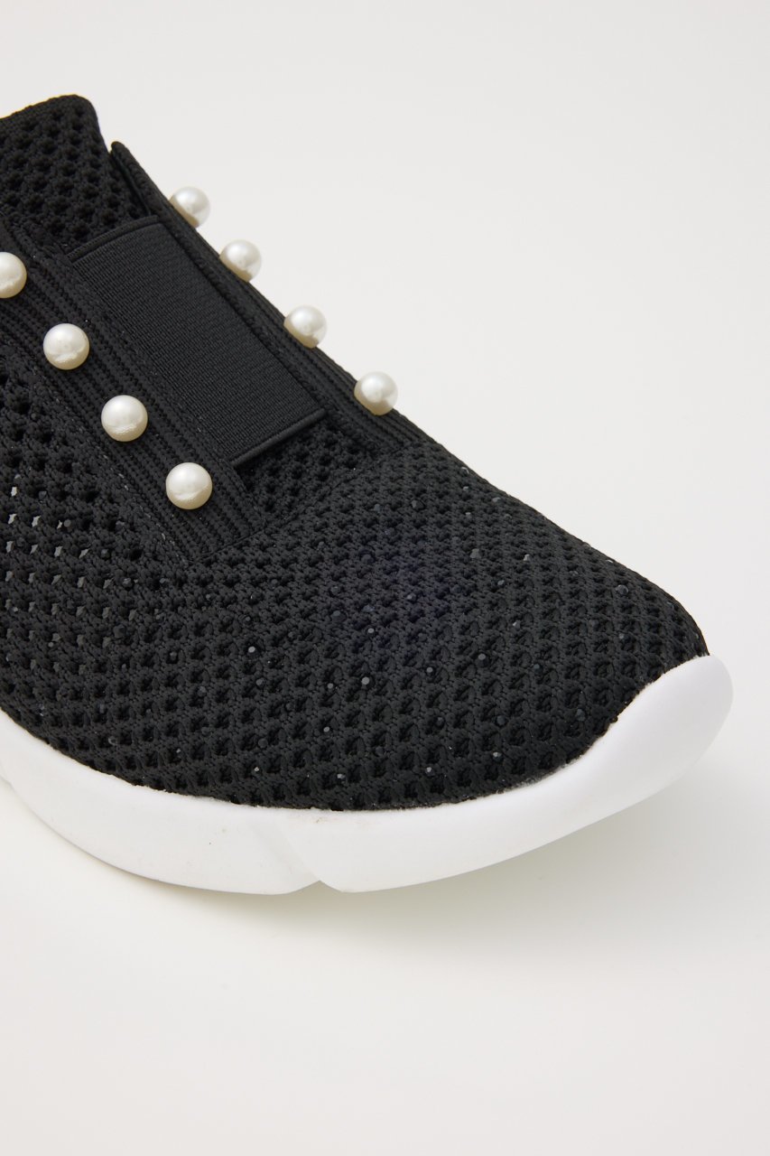 【スタッカート/STACCATO】のミニマルパールライトスリッポン 人気、トレンドファッション・服の通販 founy(ファニー) ファッション Fashion レディースファッション Fashion for Women ストーン Stone, Gem-Like スニーカー Sneakers, Trainers パール Pearl, Pearl Accent メッシュ Mesh, Net Fabric 軽量 Lightweight, Ultra Light other-7|ID: prp329100004390390 ipo3291000000036194941