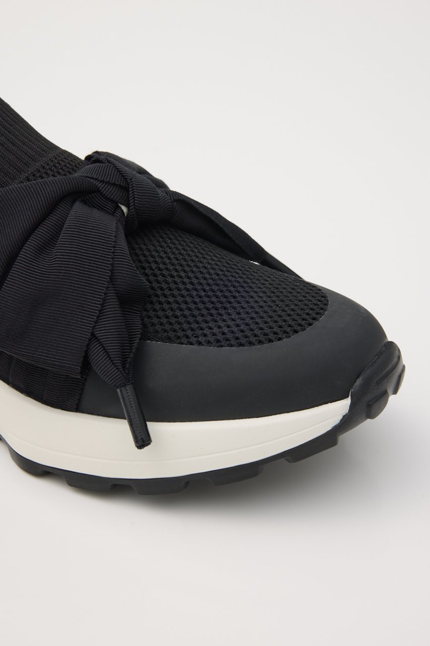 【スタッカート/STACCATO】のBIGリボンニットスリッポン 人気、トレンドファッション・服の通販 founy(ファニー) 　ファッション　Fashion　レディースファッション　Fashion for Women　トップス・カットソー　Cut & Sew Tops　ニット　Knit Tops & Sweaters　スニーカー　Sneakers, Trainers　フィット　Fit, Slim Fit　リボン　Ribbon, Bow　エレガント 上品　Elegant　other-7|ID: prp329100004390391 ipo3291000000035058748