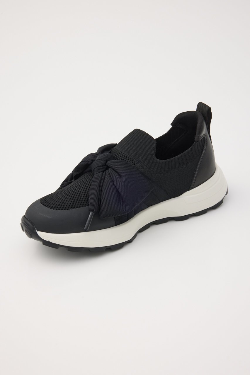 【スタッカート/STACCATO】のBIGリボンニットスリッポン 人気、トレンドファッション・服の通販 founy(ファニー) 　ファッション　Fashion　レディースファッション　Fashion for Women　トップス・カットソー　Cut & Sew Tops　ニット　Knit Tops & Sweaters　スニーカー　Sneakers, Trainers　フィット　Fit, Slim Fit　リボン　Ribbon, Bow　エレガント 上品　Elegant　other-8|ID: prp329100004390391 ipo3291000000035058749