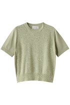 【ベイジ,/BEIGE,】のFENNNEL(フェンネル)/コットンスパンコール半袖ニット Sage|ID: prp329100004390393 ipo3291000000032947966