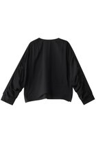 【ベイジ,/BEIGE,】のPAULINE(ポリーヌ)/タックギャザーリネンボリュームブラウス Black|ID:prp329100004390394