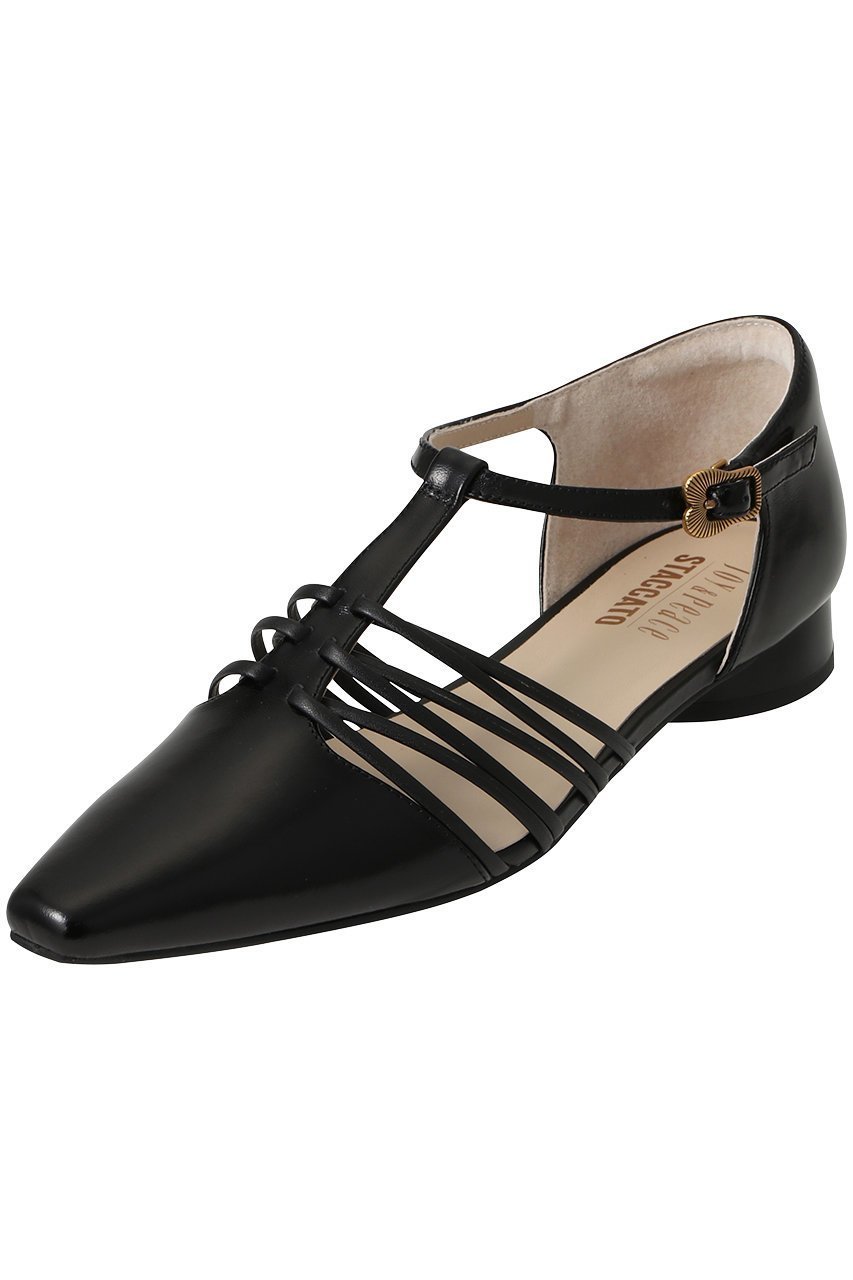 【スタッカート/STACCATO】のTストラップフィッシュボーンシューズ 人気、トレンドファッション・服の通販 founy(ファニー) 　ファッション　Fashion　レディースファッション　Fashion for Women　おすすめ　Recommended / Our Picks　サンダル　Sandals, Summer Shoes　シューズ　Shoes, Footwear　シンプル　Simple, Minimal　トレンド　Trend, Trending Now　フラット　Flat, Flat Shoes　エレガント 上品　Elegant　今季　This Season, Current Season　other-5|ID: prp329100004390400 ipo3291000000032860743