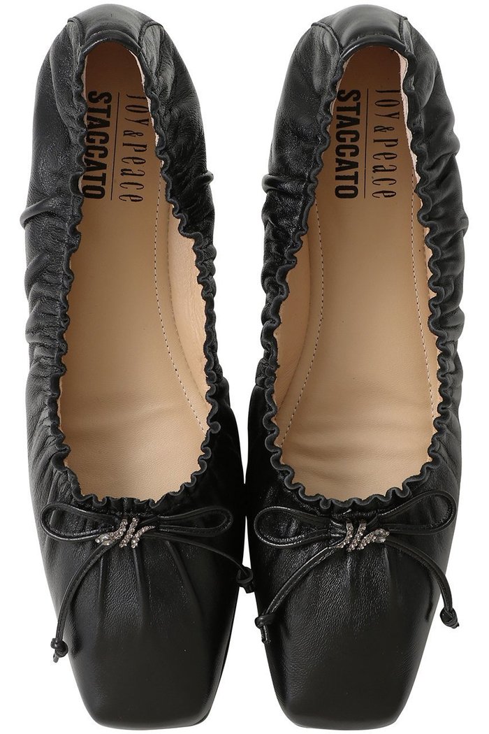 【スタッカート/STACCATO】のスネークラップギャザーバレエシューズ インテリア・キッズ・メンズ・レディースファッション・服の通販 founy(ファニー) https://founy.com/ ファッション Fashion レディースファッション Fashion for Women インソール Shoe Insole シャーリング Shirring, Ruched シューズ Shoes, Footwear ジュエリー Jewelry, Accessories バレエ Ballet, Ballet Style フィット Fit, Slim Fit フラット Flat, Flat Shoes モチーフ Motif, Design Theme リボン Ribbon, Bow |ID: prp329100004390404 ipo3291000000035059682