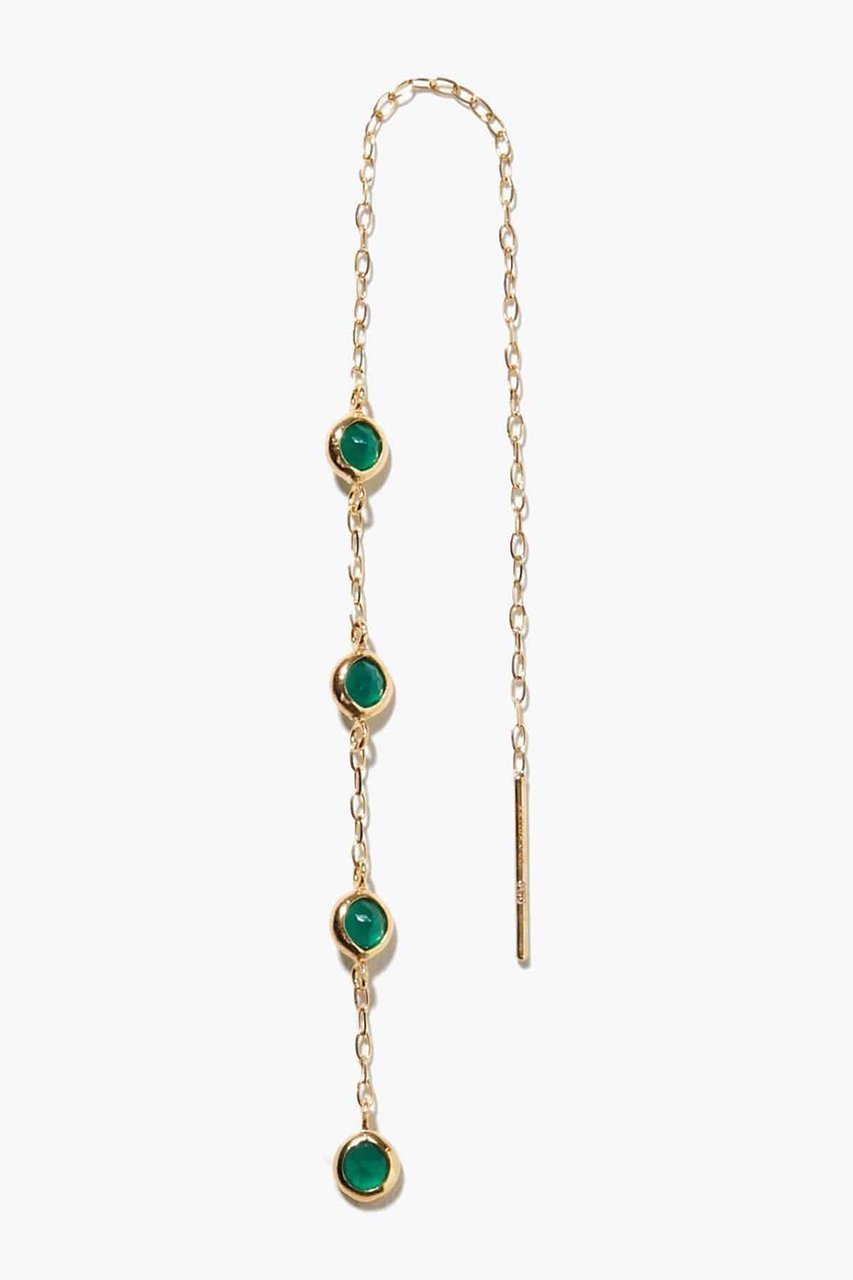 【アルティーダ ウード/ARTIDA OUD】のeden K10 グリーンオニキス ドット アメリカン シングル ピアス(片耳用) 人気、トレンドファッション・服の通販 founy(ファニー) 　ファッション　Fashion　レディースファッション　Fashion for Women　ジュエリー　Jewelry　ファッションリング　Fashion Rings　イヤリング・フープ・ドロップタイプ　Hoop, Drop & Clip Earrings　アシンメトリー　Asymmetrical Style　アメリカン　American Style　イヤリング　Earrings　インド　Indian Textile　シリコン　Silicone, Silicone Material　ストーン　Stone, Gem-Like　ドット　Polka Dot, Dot Pattern　片耳　One-Ear, Single Earring　 other-1|ID: prp329100004391758 ipo3291000000036096810