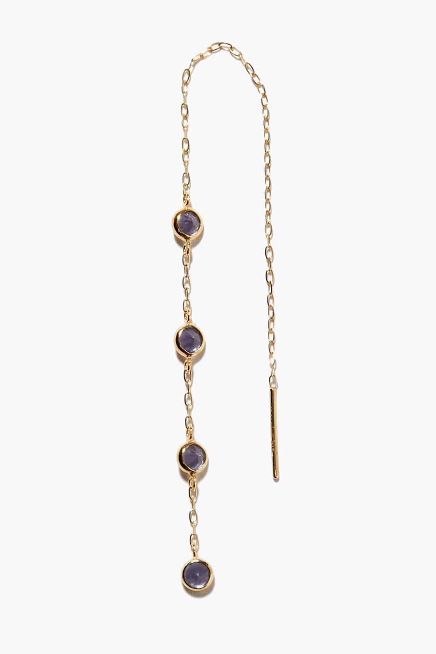 【アルティーダ ウード/ARTIDA OUD】のeden K10 タンザナイト ドット アメリカン シングル ピアス(片耳用) インテリア・キッズ・メンズ・レディースファッション・服の通販 founy(ファニー) 　ファッション　Fashion　レディースファッション　Fashion for Women　ジュエリー　Jewelry　ファッションリング　Fashion Rings　イヤリング・フープ・ドロップタイプ　Hoop, Drop & Clip Earrings　アシンメトリー　Asymmetrical Style　アメリカン　American Style　イヤリング　Earrings　シリコン　Silicone, Silicone Material　ストーン　Stone, Gem-Like　ドット　Polka Dot, Dot Pattern　片耳　One-Ear, Single Earring　ブルー|ID: prp329100004391766 ipo3291000000035756839