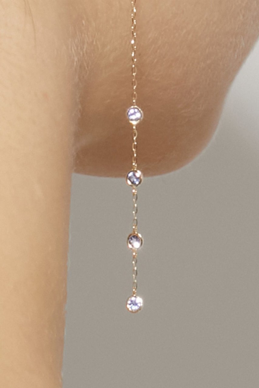 【アルティーダ ウード/ARTIDA OUD】のeden K10 タンザナイト ドット アメリカン シングル ピアス(片耳用) 人気、トレンドファッション・服の通販 founy(ファニー) 　ファッション　Fashion　レディースファッション　Fashion for Women　ジュエリー　Jewelry　ファッションリング　Fashion Rings　イヤリング・フープ・ドロップタイプ　Hoop, Drop & Clip Earrings　アシンメトリー　Asymmetrical Style　アメリカン　American Style　イヤリング　Earrings　シリコン　Silicone, Silicone Material　ストーン　Stone, Gem-Like　ドット　Polka Dot, Dot Pattern　片耳　One-Ear, Single Earring　other-5|ID: prp329100004391766 ipo3291000000035756843