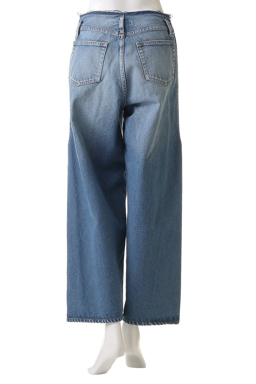 【チノ/CINOH】のデニムダメージワイドパンツ 人気、トレンドファッション・服の通販 founy(ファニー) 　ファッション　Fashion　レディースファッション　Fashion for Women　パンツ　Pants & Trousers　デニムパンツ・ジーンズ・美脚デニム　Denim Jeans & Pants　クロップド　Cropped, Short Length　ダメージ　Distressed, Destroyed　デニム　Denim, Jeans Material　ビッグ　Big, Oversized　ワイド　Wide, Wide Fit　other-4|ID: prp329100004391775 ipo3291000000032917541
