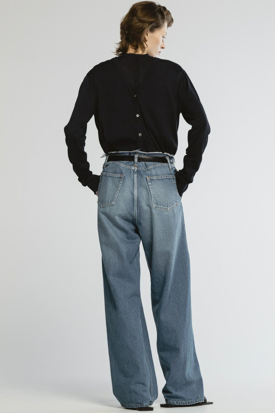 【チノ/CINOH】のデニムダメージワイドパンツ 人気、トレンドファッション・服の通販 founy(ファニー) 　ファッション　Fashion　レディースファッション　Fashion for Women　パンツ　Pants & Trousers　デニムパンツ・ジーンズ・美脚デニム　Denim Jeans & Pants　クロップド　Cropped, Short Length　ダメージ　Distressed, Destroyed　デニム　Denim, Jeans Material　ビッグ　Big, Oversized　ワイド　Wide, Wide Fit　other-8|ID: prp329100004391775 ipo3291000000032917600