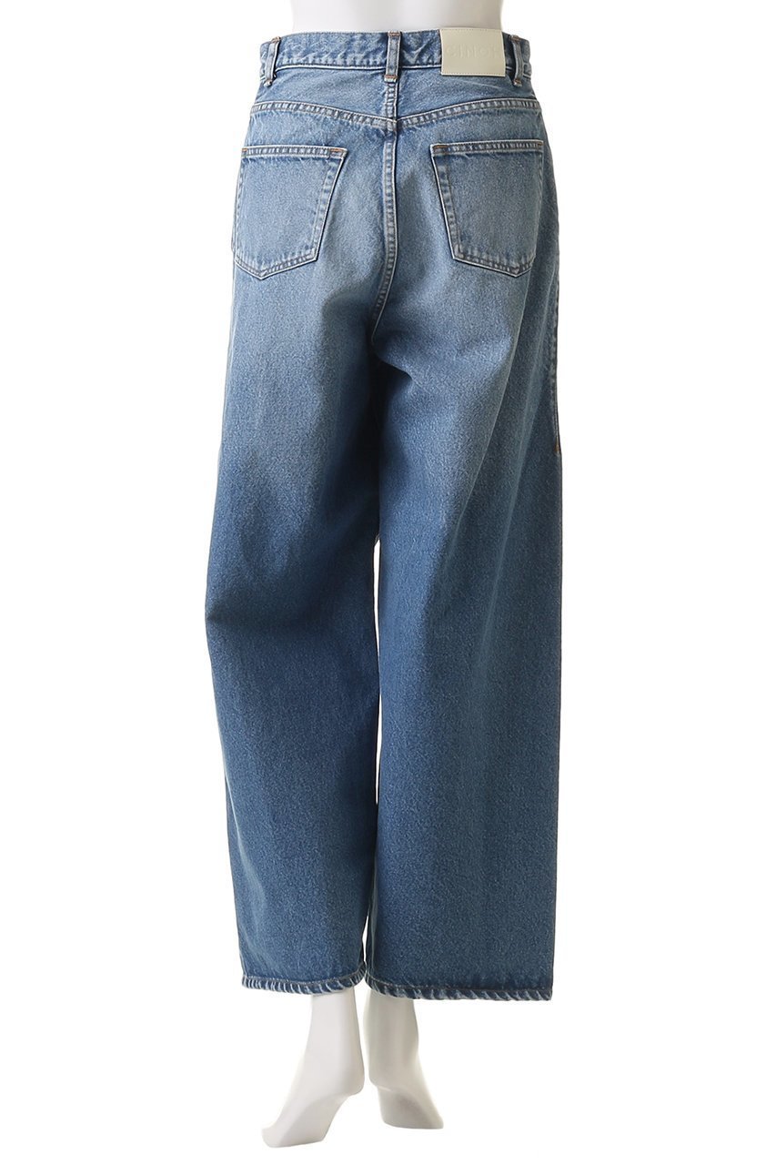 【チノ/CINOH】のデニムダーツ ワイドパンツ 人気、トレンドファッション・服の通販 founy(ファニー) 　ファッション　Fashion　レディースファッション　Fashion for Women　パンツ　Pants & Trousers　デニムパンツ・ジーンズ・美脚デニム　Denim Jeans & Pants　ウォッシュ　Washed Finish　デニム　Denim, Jeans Material　ワイド　Wide, Wide Fit　other-4|ID: prp329100004391776 ipo3291000000032917665