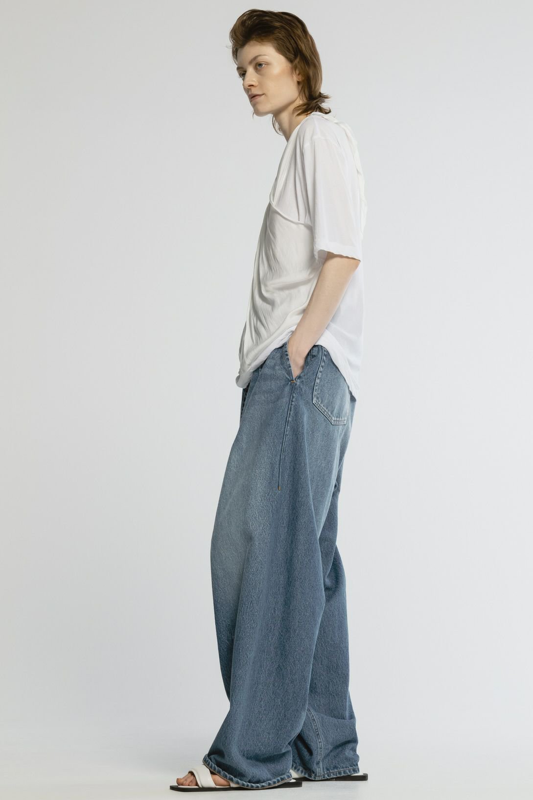 【チノ/CINOH】のデニムダーツ ワイドパンツ 人気、トレンドファッション・服の通販 founy(ファニー) 　ファッション　Fashion　レディースファッション　Fashion for Women　パンツ　Pants & Trousers　デニムパンツ・ジーンズ・美脚デニム　Denim Jeans & Pants　ウォッシュ　Washed Finish　デニム　Denim, Jeans Material　ワイド　Wide, Wide Fit　other-7|ID: prp329100004391776 ipo3291000000032917703