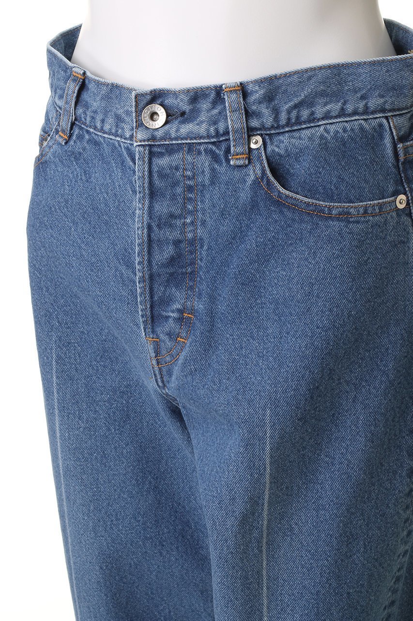 【チノ/CINOH】のデニムクリースパンツ 人気、トレンドファッション・服の通販 founy(ファニー) 　ファッション　Fashion　レディースファッション　Fashion for Women　パンツ　Pants & Trousers　デニムパンツ・ジーンズ・美脚デニム　Denim Jeans & Pants　クロップド　Cropped, Short Length　ストレート　Straight, Straight Cut　タートルネック　Turtleneck, High Neck　デニム　Denim, Jeans Material　ワイド　Wide, Wide Fit　定番　Standard, Basic Item　other-5|ID: prp329100004391777 ipo3291000000032917790
