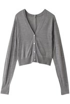 【チノ/CINOH】のシルクニットカーディガン 人気、トレンドファッション・服の通販 founy(ファニー) ファッション Fashion レディースファッション Fashion for Women トップス・カットソー Cut & Sew Tops ニット Knit Tops & Sweaters カーディガン・羽織り Layered Style Cardigans なめらか Smooth, Silky Texture インド Indian Textile カーディガン Cardigan, Knitwear シルク Silk, 100% Silk ベーシック Basic, Essential ミックス Mix, Mixed Style thumbnail グレー|ID: prp329100004391778 ipo3291000000035690777