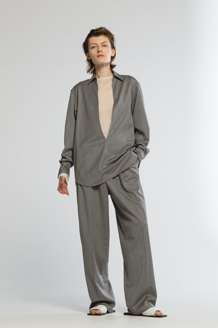 【チノ/CINOH】のサマーウールツータックパンツ 人気、トレンドファッション・服の通販 founy(ファニー) 　ファッション　Fashion　レディースファッション　Fashion for Women　パンツ　Pants & Trousers　モダン　Modern, Contemporary　other-6|ID: prp329100004391780 ipo3291000000032917925