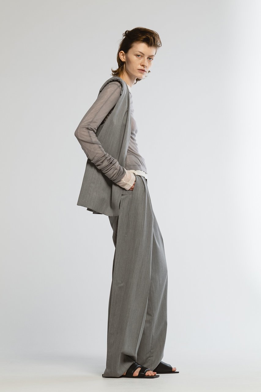 【チノ/CINOH】のサマーウールツータックパンツ 人気、トレンドファッション・服の通販 founy(ファニー) 　ファッション　Fashion　レディースファッション　Fashion for Women　パンツ　Pants & Trousers　モダン　Modern, Contemporary　other-8|ID: prp329100004391780 ipo3291000000032917945