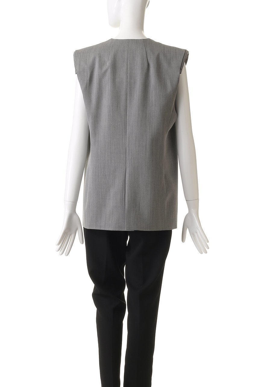 【チノ/CINOH】のサマーウールジレ 人気、トレンドファッション・服の通販 founy(ファニー) 　ファッション　Fashion　レディースファッション　Fashion for Women　アウター　Coat / Outerwear Collection　レディースジャケット・軽アウター　Jackets　シンプル　Simple, Minimal　ジャケット　Jacket, Outerwear　ベスト　Vest, Waistcoat　マニッシュ　Mannish, Boyish　other-4|ID: prp329100004391781 ipo3291000000032965459