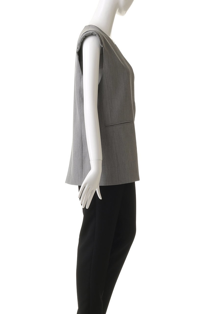 【チノ/CINOH】のサマーウールジレ 人気、トレンドファッション・服の通販 founy(ファニー) 　ファッション　Fashion　レディースファッション　Fashion for Women　アウター　Coat / Outerwear Collection　レディースジャケット・軽アウター　Jackets　シンプル　Simple, Minimal　ジャケット　Jacket, Outerwear　ベスト　Vest, Waistcoat　マニッシュ　Mannish, Boyish　other-3|ID: prp329100004391781 ipo3291000000034956376