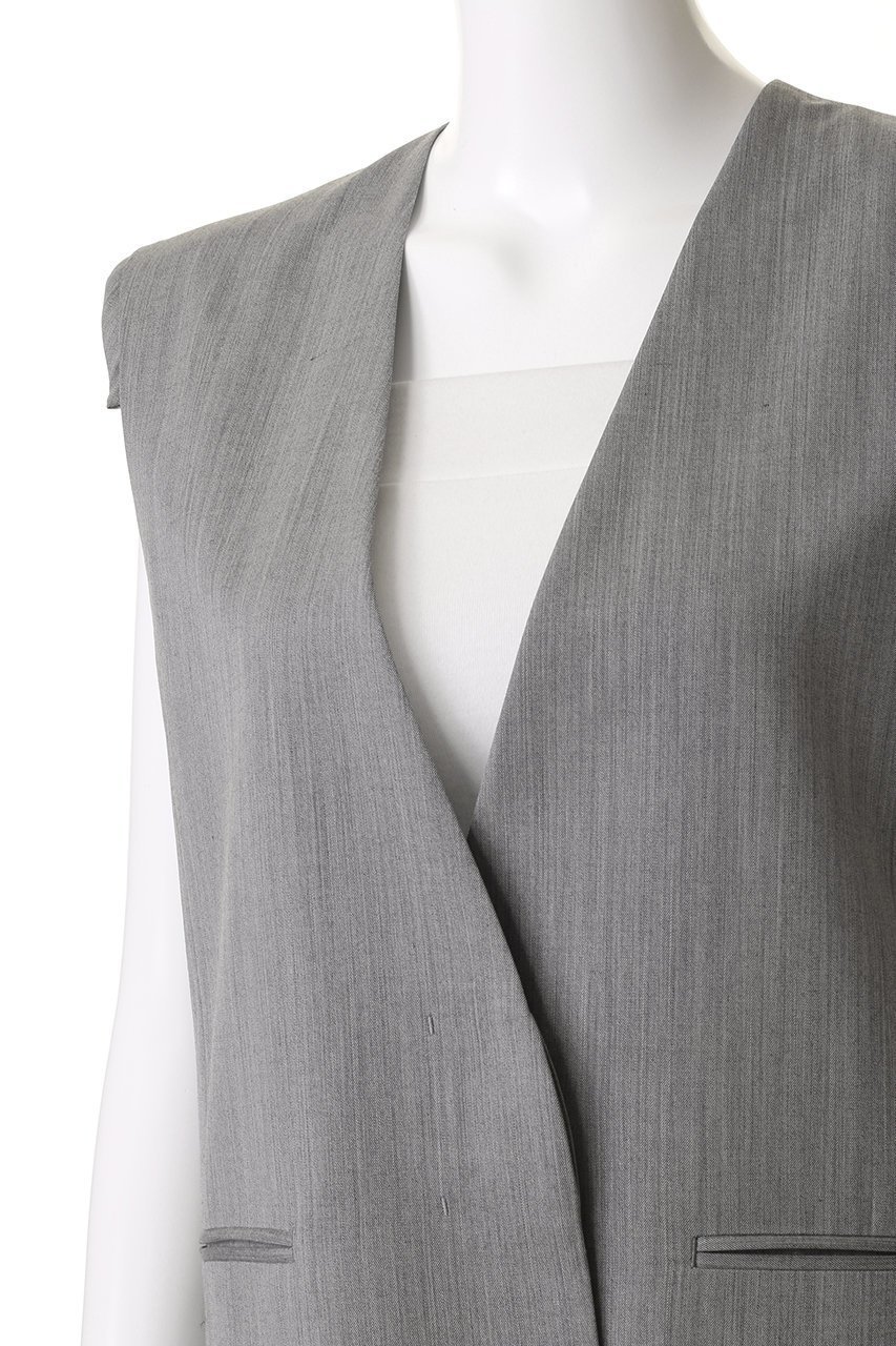 【チノ/CINOH】のサマーウールジレ 人気、トレンドファッション・服の通販 founy(ファニー) 　ファッション　Fashion　レディースファッション　Fashion for Women　アウター　Coat / Outerwear Collection　レディースジャケット・軽アウター　Jackets　シンプル　Simple, Minimal　ジャケット　Jacket, Outerwear　ベスト　Vest, Waistcoat　マニッシュ　Mannish, Boyish　other-5|ID: prp329100004391781 ipo3291000000034956378