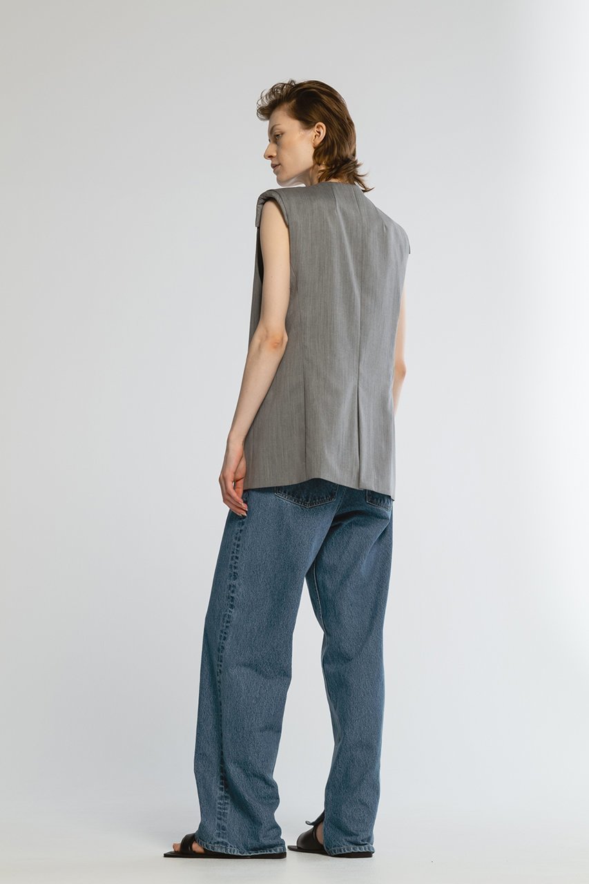 【チノ/CINOH】のサマーウールジレ 人気、トレンドファッション・服の通販 founy(ファニー) 　ファッション　Fashion　レディースファッション　Fashion for Women　アウター　Coat / Outerwear Collection　レディースジャケット・軽アウター　Jackets　シンプル　Simple, Minimal　ジャケット　Jacket, Outerwear　ベスト　Vest, Waistcoat　マニッシュ　Mannish, Boyish　other-8|ID: prp329100004391781 ipo3291000000034956385