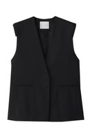 【チノ/CINOH】のサマーウールジレ 人気、トレンドファッション・服の通販 founy(ファニー) ファッション Fashion レディースファッション Fashion for Women アウター Coat / Outerwear Collection レディースジャケット・軽アウター Jackets シンプル Simple, Minimal ジャケット Jacket, Outerwear ベスト Vest, Waistcoat マニッシュ Mannish, Boyish |ID:prp329100004391781