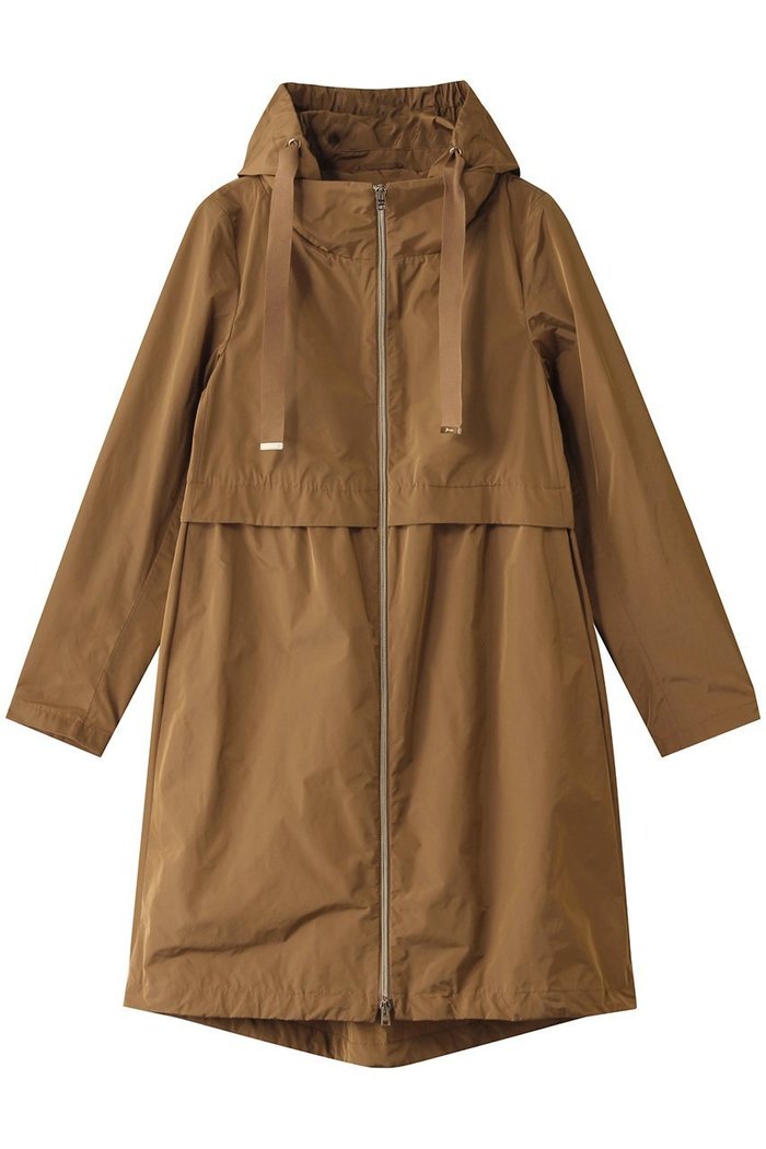 【ヘルノ/HERNO】のポリエステル切替フーディーコート インテリア・キッズ・メンズ・レディースファッション・服の通販 founy(ファニー) https://founy.com/ ファッション Fashion レディースファッション WOMEN アウター Coat Outerwear コート Coats スリーブ Sleeve フェミニン Feminine ロング Long 切替 Switching |ID: prp329100004391783 ipo3291000000030706254