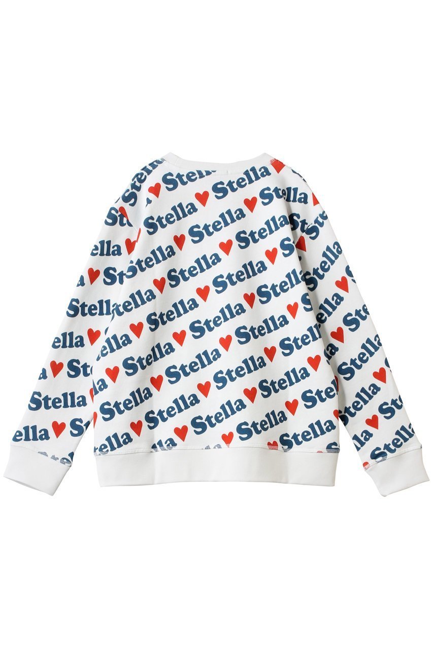 【ステラ マッカートニー/STELLA McCARTNEY / KIDS】の【KIDS】STELLA スエットシャツ 人気、トレンドファッション・服の通販 founy(ファニー) 　ファッション　Fashion　キッズファッション　Fashion for Kids　トップス・カットソー　Cut & Sew Tops　デニム　Denim, Jeans Material　フェミニン　Feminine, Girly　プリント　Print, Printed Pattern　other-2|ID: prp329100004391793 ipo3291000000032847215