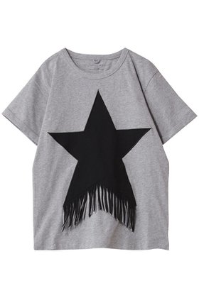 【ステラ マッカートニー/STELLA McCARTNEY / KIDS】の【KIDS】スターフリンジTシャツ 人気、トレンドファッション・服の通販 founy(ファニー) ファッション Fashion キッズファッション KIDS トップス・カットソー Tops/Tees/Kids 2025年 2025 2025春夏・S/S Ss,Spring/Summer,2025 フリンジ Fringe モチーフ Motif 夏 Summer 春 Spring S/S・春夏 Ss・Spring/Summer |ID:prp329100004391795