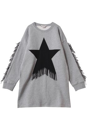 【ステラ マッカートニー/STELLA McCARTNEY / KIDS】の【KIDS】フリンジ スタージャージードレス 人気、トレンドファッション・服の通販 founy(ファニー) ファッション Fashion キッズファッション KIDS ワンピース Dress/Kids 2025年 2025 2025春夏・S/S Ss,Spring/Summer,2025 スリーブ Sleeve ドレス Dress フリンジ Fringe モチーフ Motif 夏 Summer 春 Spring S/S・春夏 Ss・Spring/Summer |ID:prp329100004391797