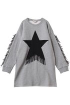 【ステラ マッカートニー/STELLA McCARTNEY / KIDS】の【KIDS】フリンジ スタージャージードレス 人気、トレンドファッション・服の通販 founy(ファニー) ファッション Fashion キッズファッション Fashion for Kids ワンピース Dresses スリーブ Sleeve, Long Sleeve / Short Sleeve ドレス Dress, One-Piece フリンジ Fringe, Tassel モチーフ Motif, Design Theme thumbnail グリージオメディオメランジ|ID: prp329100004391797 ipo3291000000032847283