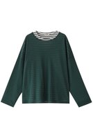 【オブラダ/Oblada】のシアーレイヤー ロングTシャツ 人気、トレンドファッション・服の通販 founy(ファニー) ファッション Fashion レディースファッション WOMEN トップス・カットソー Tops/Tshirt シャツ/ブラウス Shirts/Blouses ロング / Tシャツ T-Shirts カットソー Cut and Sewn インナー Inner シアー Sheer シンプル Simple スリーブ Sleeve トレンド Trend ボーダー Border ロング Long エレガント 上品 Elegant |ID:prp329100004391804