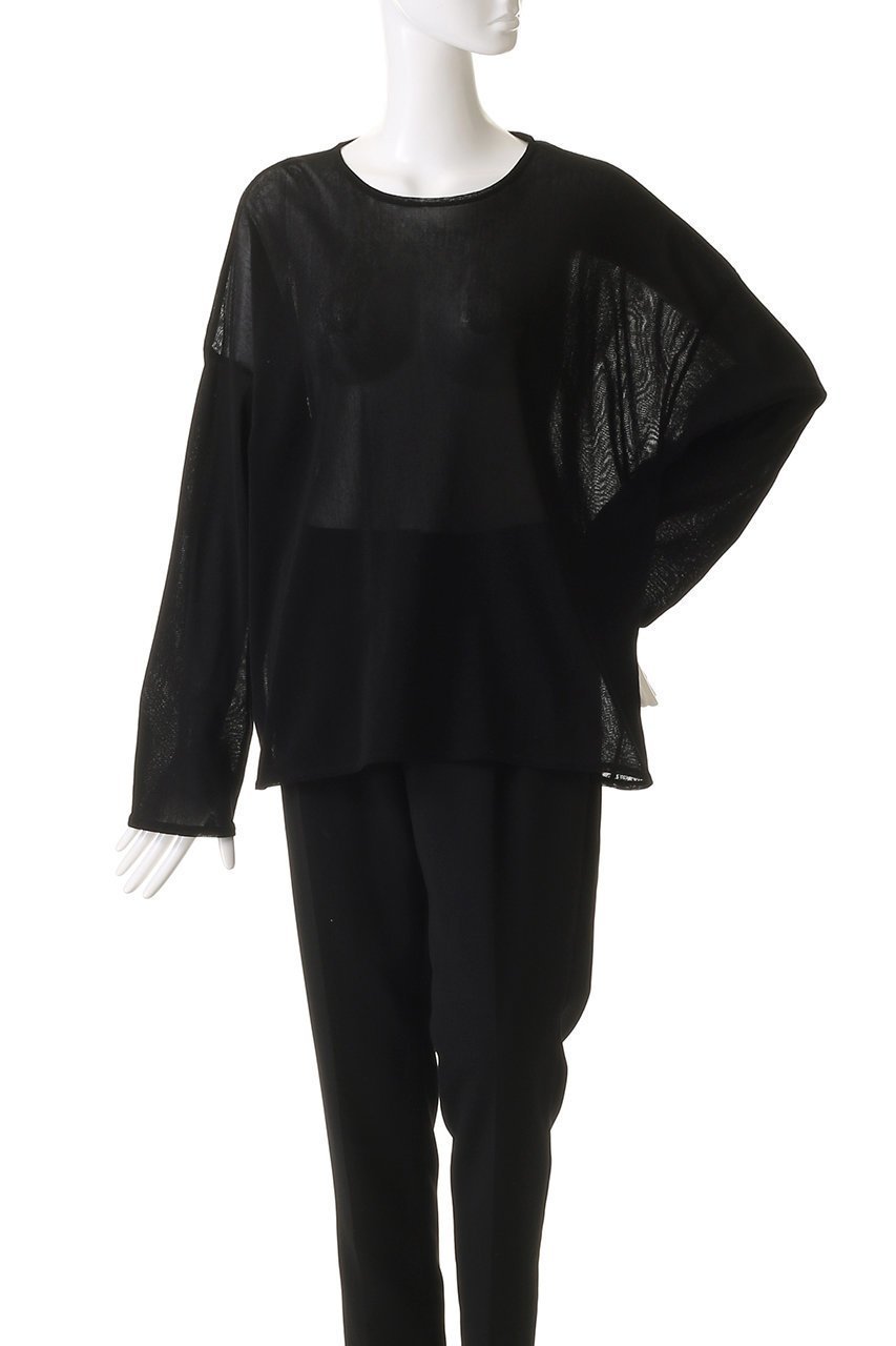 【オブラダ/Oblada】のシアーレイヤー ロングTシャツ 人気、トレンドファッション・服の通販 founy(ファニー) 　ファッション　Fashion　レディースファッション　Fashion for Women　トップス・カットソー　Cut & Sew Tops　シャツ・ブラウス・オフィスカジュアル　Elegant Blouses & Button-Ups　ロングTシャツ・Tシャツ　Longline T-Shirts & Tees　カットソー・ベーシックTシャツ　Cut-and-Sewn Tops / Stretch Tees & Basics　インナー　Innerwear　シアー　Sheer, See-Through　シンプル　Simple, Minimal　スリーブ　Sleeve, Long Sleeve / Short Sleeve　トレンド　Trend, Trending Now　ボーダー　Border, Stripe　ロング　Long, Long-Length　エレガント 上品　Elegant　other-6|ID: prp329100004391804 ipo3291000000035421247