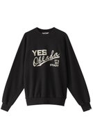 【オブラダ/Oblada】のYES オブラダロゴスウェット 人気、トレンドファッション・服の通販 founy(ファニー) ファッション Fashion レディースファッション WOMEN トップス・カットソー Tops/Tshirt シャツ/ブラウス Shirts/Blouses パーカ Sweats ロング / Tシャツ T-Shirts スウェット Sweat カットソー Cut and Sewn スリーブ Sleeve ロング Long 定番 Standard |ID:prp329100004391805