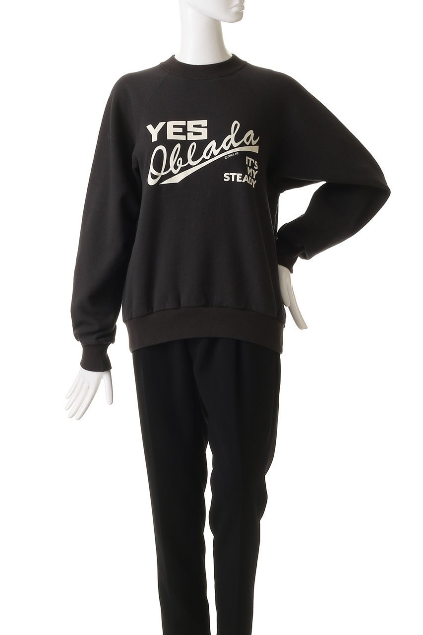 【オブラダ/Oblada】のYES オブラダロゴスウェット 人気、トレンドファッション・服の通販 founy(ファニー) ファッション Fashion レディースファッション Fashion for Women トップス・カットソー Cut & Sew Tops シャツ・ブラウス・オフィスカジュアル Elegant Blouses & Button-Ups レディースパーカー・カジュアルフーディー Casual Hoodies & Sweatshirts ロングTシャツ・Tシャツ Longline T-Shirts & Tees スウェット・クルーネックトップス Sweatshirts & Crewnecks / Relaxed Fit Sweat Tops カットソー・ベーシックTシャツ Cut-and-Sewn Tops / Stretch Tees & Basics スリーブ Sleeve, Long Sleeve / Short Sleeve トレンド Trend, Trending Now フレア Flare, Flared ボトム Bottoms, Lower Wear ロング Long, Long-Length ワイド Wide, Wide Fit 定番 Standard, Basic Item other-2|ID: prp329100004391805 ipo3291000000033821662