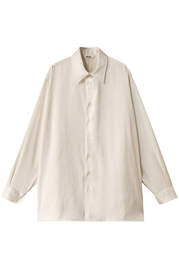 【オブラダ/Oblada】のBLOKE サテンシャツ インテリア・キッズ・メンズ・レディースファッション・服の通販 founy(ファニー) https://founy.com/ ファッション Fashion レディースファッション WOMEN トップス・カットソー Tops/Tshirt シャツ/ブラウス Shirts/Blouses なめらか Smooth サテン Satin スリーブ Sleeve ロング Long エレガント 上品 Elegant |ID: prp329100004391809 ipo3291000000030706313