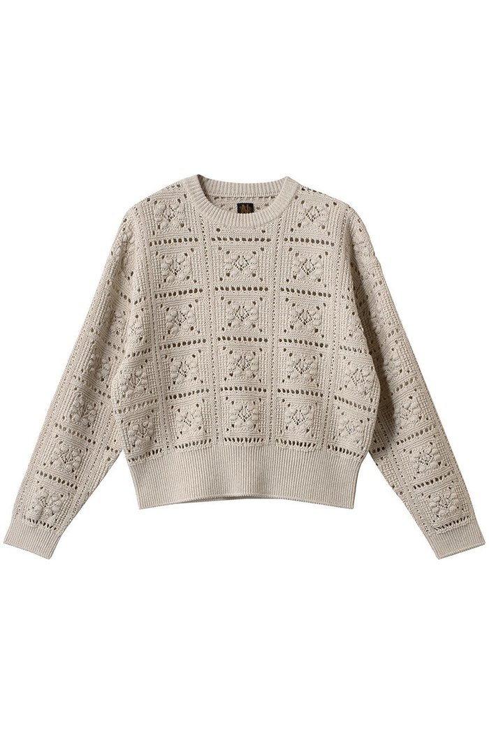 【バトナー/BATONER】のGRASSY レースクルーネック インテリア・キッズ・メンズ・レディースファッション・服の通販 founy(ファニー) https://founy.com/ ファッション Fashion レディースファッション Fashion for Women トップス・カットソー Cut & Sew Tops ニット Knit Tops & Sweaters カジュアルプルオーバー・ニットトップス Pullovers & Knit Tops / Casual Pullovers クラシック Classic, Timeless Style ショート Short, Short Length リネン Linen, Linen Fabric レース Lace, Lace Fabric |ID: prp329100004391827 ipo3291000000032948618