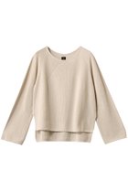 【バトナー/BATONER】のTHE SEAISLAND コットンシグネチャーボートネック アイボリー|ID: prp329100004391830 ipo3291000000032948750