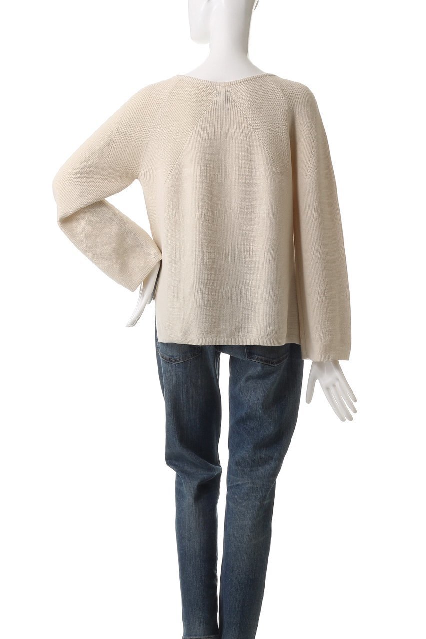 【バトナー/BATONER】のTHE SEAISLAND コットンシグネチャーボートネック 人気、トレンドファッション・服の通販 founy(ファニー) 　ファッション　Fashion　レディースファッション　Fashion for Women　トップス・カットソー　Cut & Sew Tops　ニット　Knit Tops & Sweaters　カジュアルプルオーバー・ニットトップス　Pullovers & Knit Tops / Casual Pullovers　なめらか　Smooth, Silky Texture　デニム　Denim, Jeans Material　フレア　Flare, Flared　other-4|ID: prp329100004391830 ipo3291000000032948774