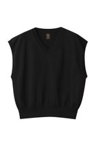 【バトナー/BATONER】のTHE SEAISLAND コットンVネックベスト ブラック|ID: prp329100004391831 ipo3291000000032948801