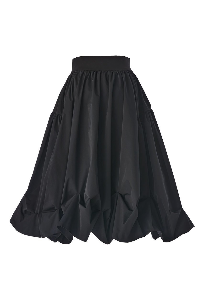 【デイジーリン/DAISY LIN】のSkirt “Luxe noir” 人気、トレンドファッション・服の通販 founy(ファニー) 　ファッション　Fashion　レディースファッション　Fashion for Women　スカート　Skirts　おすすめ　Recommended / Our Picks　ウォッシャブル　Machine Washable　ギャザー　Gathered, Ruffled　ストレッチ　Stretch, Stretchy Fabric　タフタ　Taffeta, Structured Fabric　パーティ　Party, Party Style　ラグジュアリー　Luxury, Elegant　ランダム　Random, Irregular　エレガント 上品　Elegant　人気　Popular, Best Seller　other-2|ID: prp329100004391836 ipo3291000000032825011