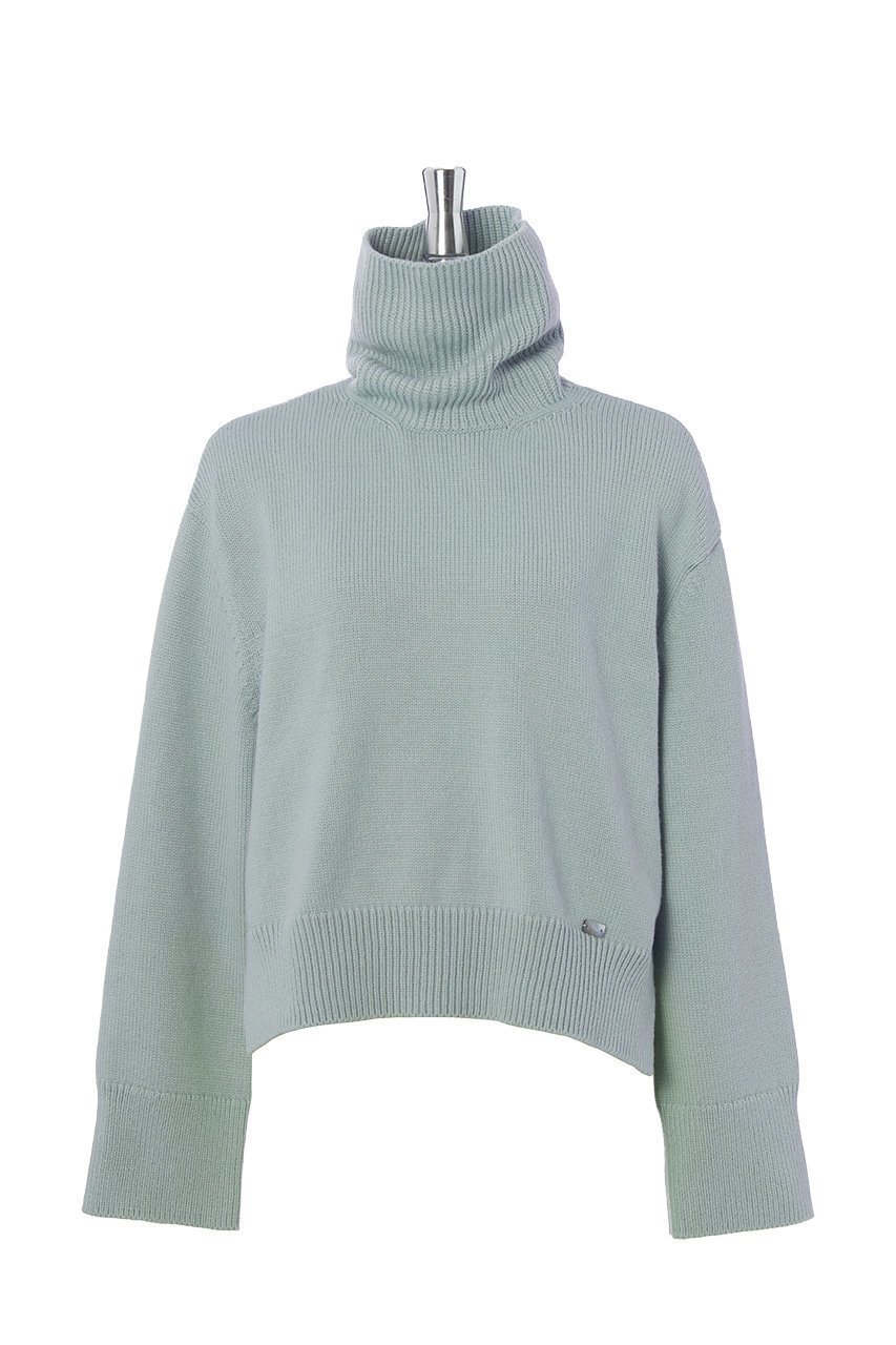 【デイジーリン/DAISY LIN】のDAISY KARE KNIT II インテリア・キッズ・メンズ・レディースファッション・服の通販 founy(ファニー) 　ファッション　Fashion　レディースファッション　Fashion for Women　トップス・カットソー　Cut & Sew Tops　ニット　Knit Tops & Sweaters　カジュアルプルオーバー・ニットトップス　Pullovers & Knit Tops / Casual Pullovers　アンティーク　Antique-Inspired　洗える　Machine Washable　シンプル　Simple, Minimal　スリット　Slit, Slit Detail　セーター　Sweater, Knitwear　タートルネック　Turtleneck, High Neck　人気　Popular, Best Seller　バランス　Balance, Style Balance　ベーシック　Basic, Essential　冬　Winter / This Winter　おすすめ　Recommended / Our Picks　スモーキーブルー|ID: prp329100004391838 ipo3291000000032949087