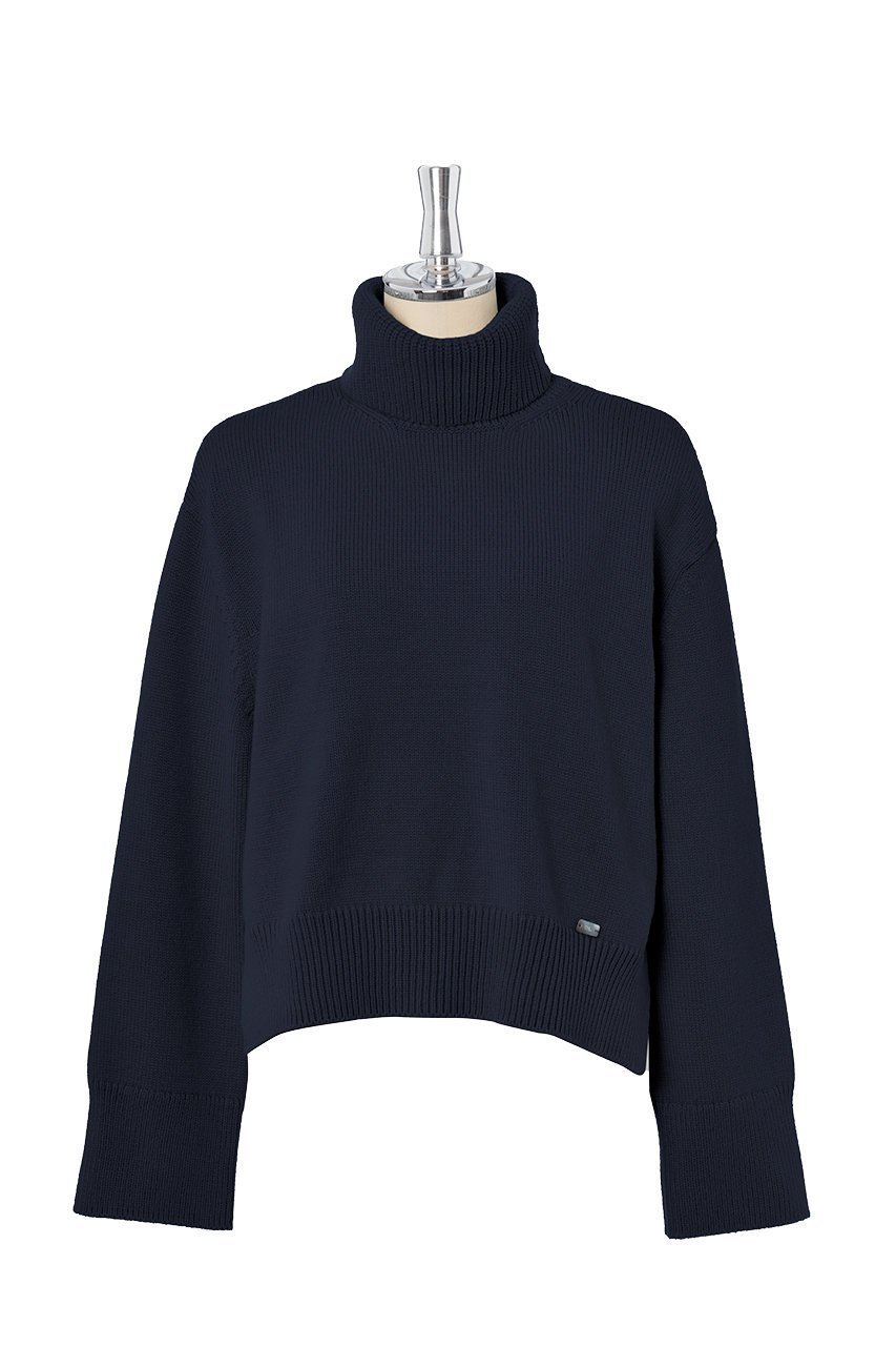 【デイジーリン/DAISY LIN】のDAISY KARE KNIT II 人気、トレンドファッション・服の通販 founy(ファニー) 　ファッション　Fashion　レディースファッション　Fashion for Women　トップス・カットソー　Cut & Sew Tops　ニット　Knit Tops & Sweaters　カジュアルプルオーバー・ニットトップス　Pullovers & Knit Tops / Casual Pullovers　アンティーク　Antique-Inspired　洗える　Machine Washable　シンプル　Simple, Minimal　スリット　Slit, Slit Detail　セーター　Sweater, Knitwear　タートルネック　Turtleneck, High Neck　人気　Popular, Best Seller　バランス　Balance, Style Balance　ベーシック　Basic, Essential　冬　Winter / This Winter　おすすめ　Recommended / Our Picks　other-2|ID: prp329100004391838 ipo3291000000032949098