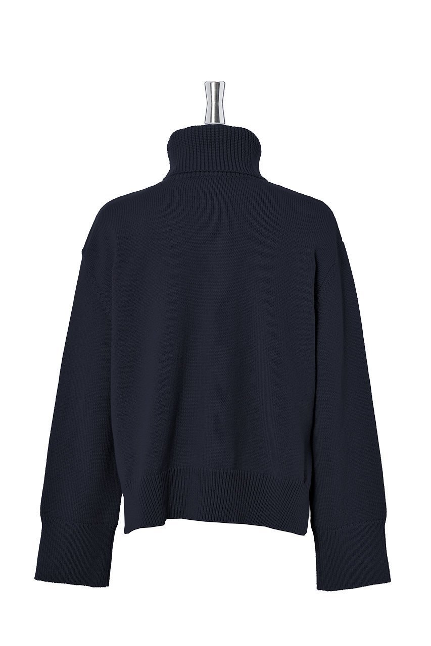 【デイジーリン/DAISY LIN】のDAISY KARE KNIT II 人気、トレンドファッション・服の通販 founy(ファニー) 　ファッション　Fashion　レディースファッション　Fashion for Women　トップス・カットソー　Cut & Sew Tops　ニット　Knit Tops & Sweaters　カジュアルプルオーバー・ニットトップス　Pullovers & Knit Tops / Casual Pullovers　アンティーク　Antique-Inspired　洗える　Machine Washable　シンプル　Simple, Minimal　スリット　Slit, Slit Detail　セーター　Sweater, Knitwear　タートルネック　Turtleneck, High Neck　人気　Popular, Best Seller　バランス　Balance, Style Balance　ベーシック　Basic, Essential　冬　Winter / This Winter　おすすめ　Recommended / Our Picks　other-3|ID: prp329100004391838 ipo3291000000032949104