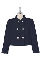 【デイジーリン/DAISY LIN】のミルフィーユ スウェット ジャージージャケット 人気、トレンドファッション・服の通販 founy(ファニー) ファッション Fashion レディースファッション Fashion for Women アウター Coat / Outerwear Collection レディースジャケット・軽アウター Jackets ウォッシャブル Machine Washable エレガント 上品 Elegant ジャケット Jacket, Outerwear スウェット / スエット Sweatshirt, Sweatwear ストレッチ Stretch, Stretchy Fabric セーター Sweater, Knitwear ダブル Double, Double-Breasted ハイネック High Neck, Mock Neck バランス Balance, Style Balance フォーマル Formal, Dressy ボックス Boxy, Box Shape 春 Spring thumbnail ネイビー|ID: prp329100004391839 ipo3291000000036797058