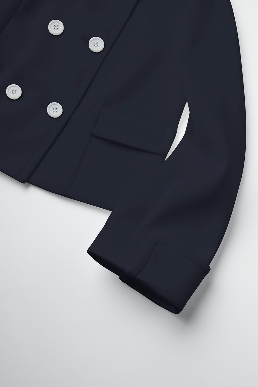 【デイジーリン/DAISY LIN】のミルフィーユ スウェット ジャージージャケット 人気、トレンドファッション・服の通販 founy(ファニー) 　ファッション　Fashion　レディースファッション　Fashion for Women　アウター　Coat / Outerwear Collection　レディースジャケット・軽アウター　Jackets　ウォッシャブル　Machine Washable　エレガント 上品　Elegant　ジャケット　Jacket, Outerwear　スウェット / スエット　Sweatshirt, Sweatwear　ストレッチ　Stretch, Stretchy Fabric　セーター　Sweater, Knitwear　ダブル　Double, Double-Breasted　ハイネック　High Neck, Mock Neck　バランス　Balance, Style Balance　フォーマル　Formal, Dressy　ボックス　Boxy, Box Shape　春　Spring　other-4|ID: prp329100004391839 ipo3291000000036797061